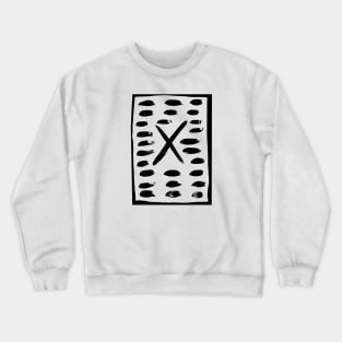 The letter X uppercase Crewneck Sweatshirt